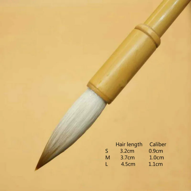 3 шт./компл. кисть для каллиграфии птица китайский пейзаж живопись тушью обычный