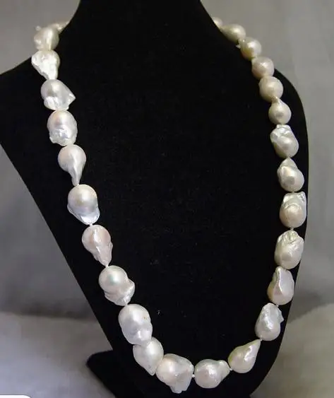 ?? 新到着の好きパールネックレス花嫁介添人ギフト誕生日結婚ビーズファインジュエリー22インチホワイトカラー淡水真珠
