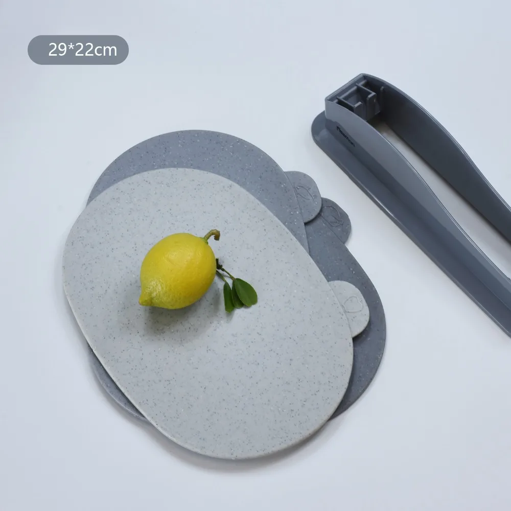 Пластиковый разделочный блок Fissman нескользящая разделочная доска