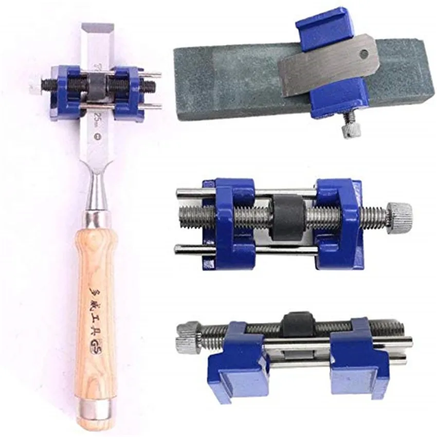 New Precision Honing Guide Jig for Chisel Plane Blade Graver Iron Edge Sharpening Wood Work Bevel Angle Sharpener Abrasive Tools images - 6