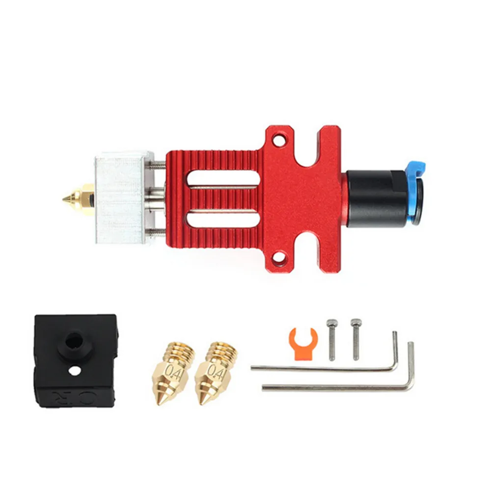 

Обновленные 1,75/0,4 мм комплекты металлических экструдеров для 3D принтера