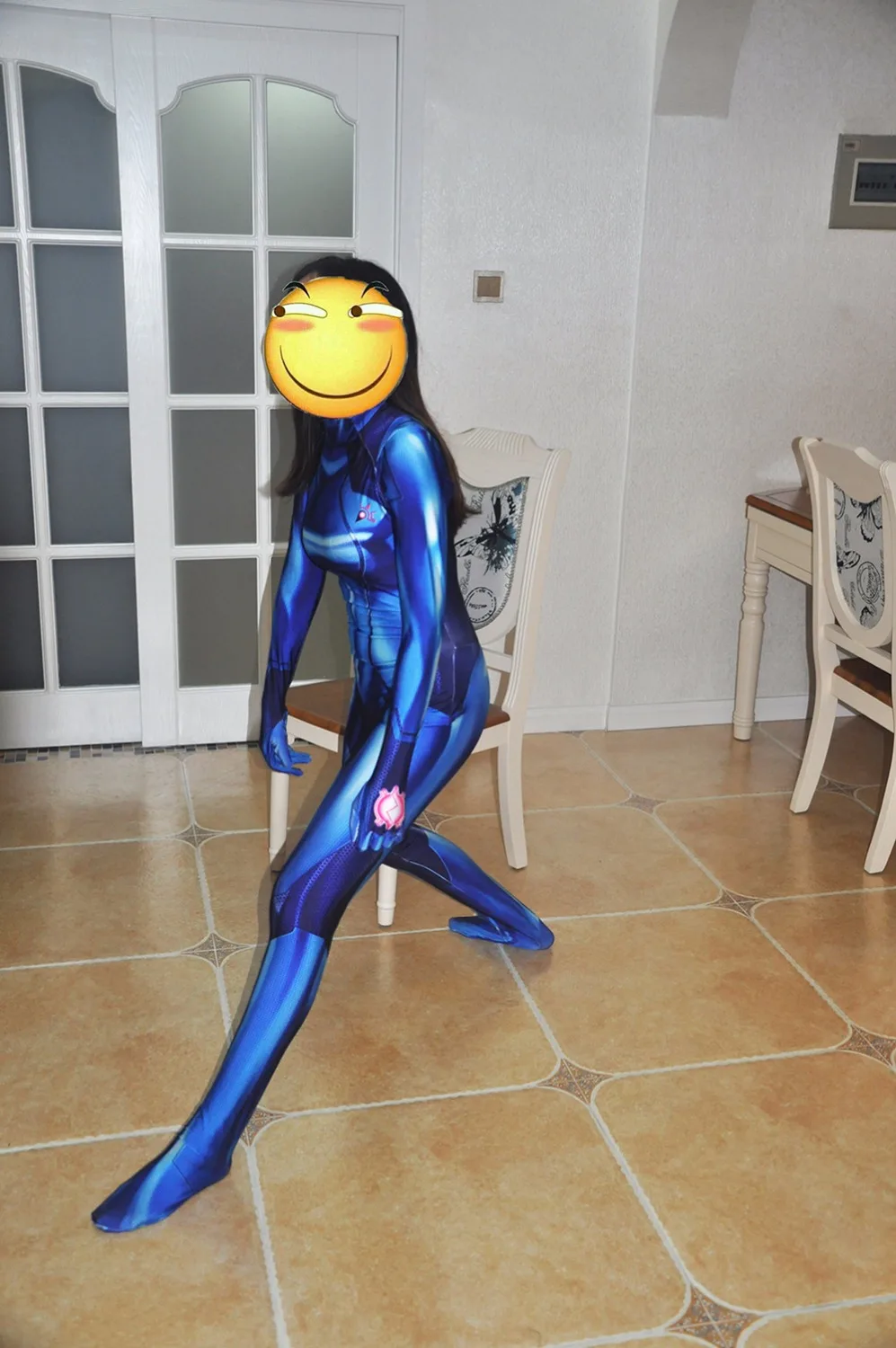 

Women Girls Samus Zero Aran Cosplay Costume 3D Printing Spandex Lycra Zentai Bodysuit Suit Jumpsuits