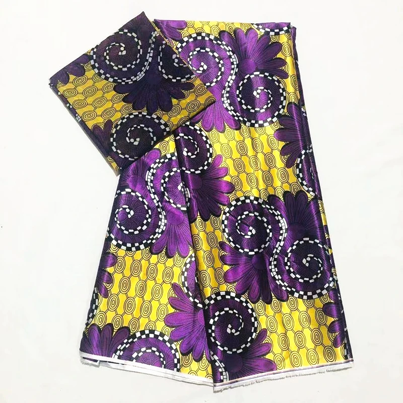 Высшее качество африканская шелковая ткань с принтом Кента Анкары принты