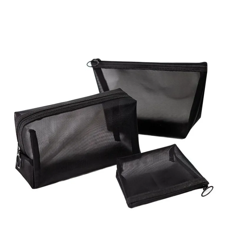 Прозрачная сумка для карандашей канцелярские принадлежности компактный кошелек