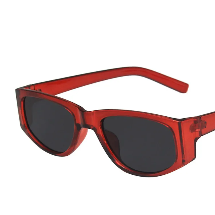 

New Cat's Eye Sun Glasses for Women Sunglasses Retro Eyeglasses Green Square Fashion Adult Spectacles