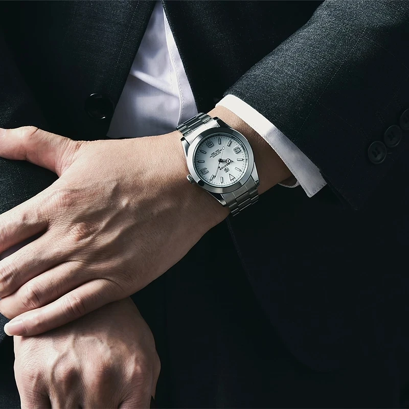 

2021 New BENYAR Men's Mechanical Watch Top Brand Luxury Watches Men's Business Stainless Steel Waterproof Luminous Wristwatches