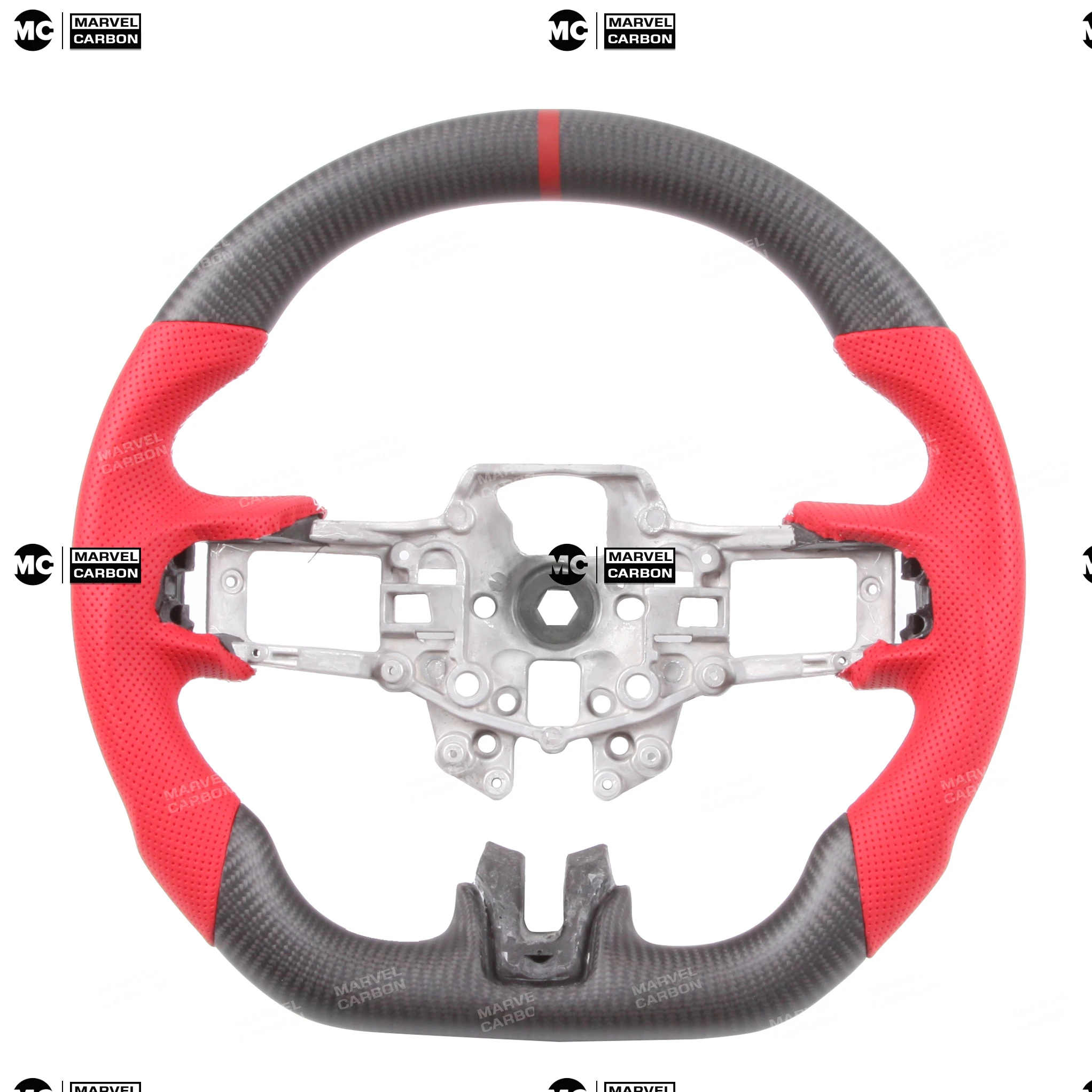 

Race display 100% Real Carbon Fiber Steering Wheel for Mustang