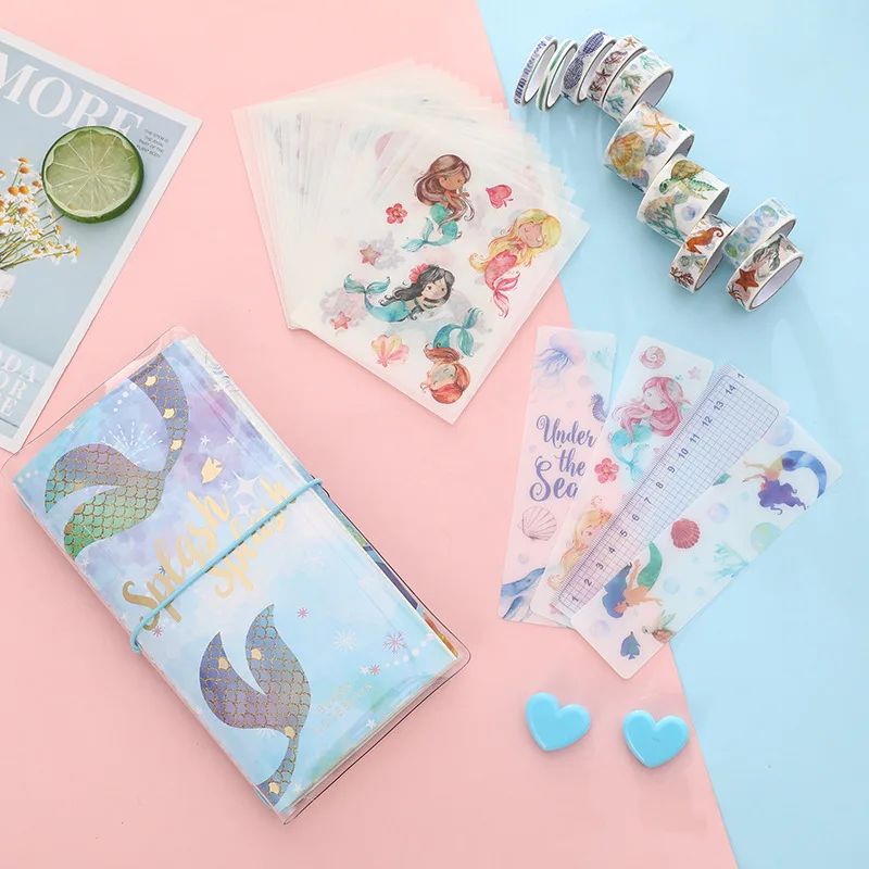 Ученическая кавайная творческая книжка Подарочная коробка набор канцелярских