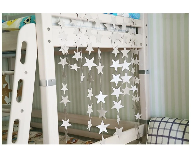 Бумажная гирлянда со звездами 4 м | Дом и сад