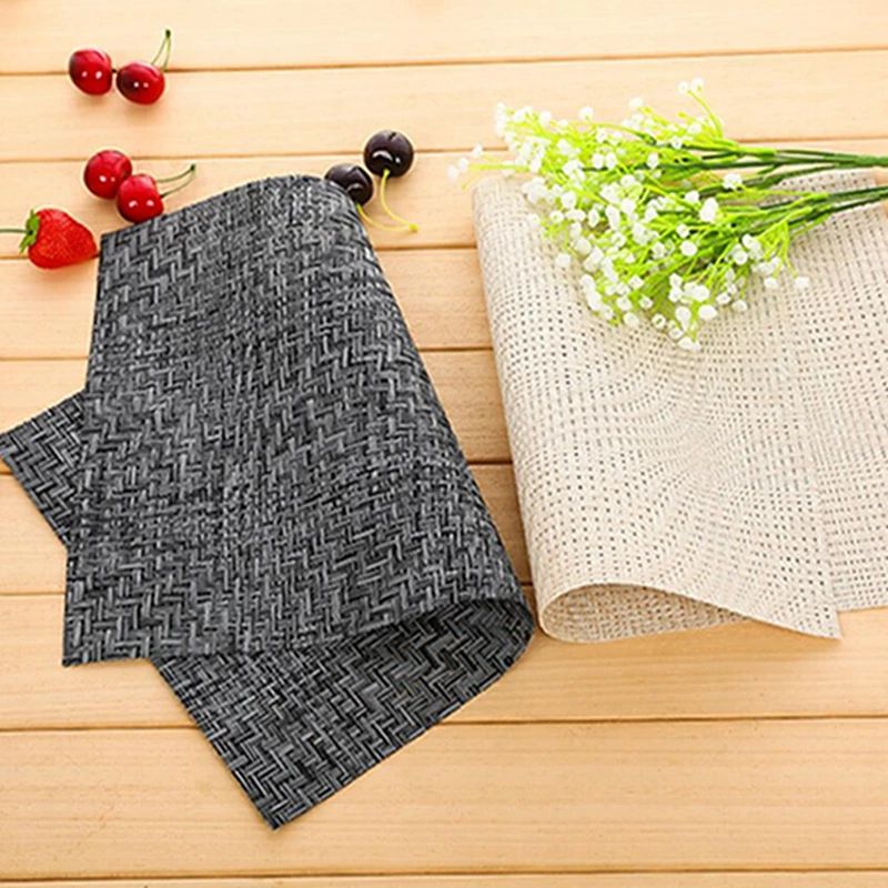 Современный стиль столовые коврики для кухонного стола из ПВХ декоративные