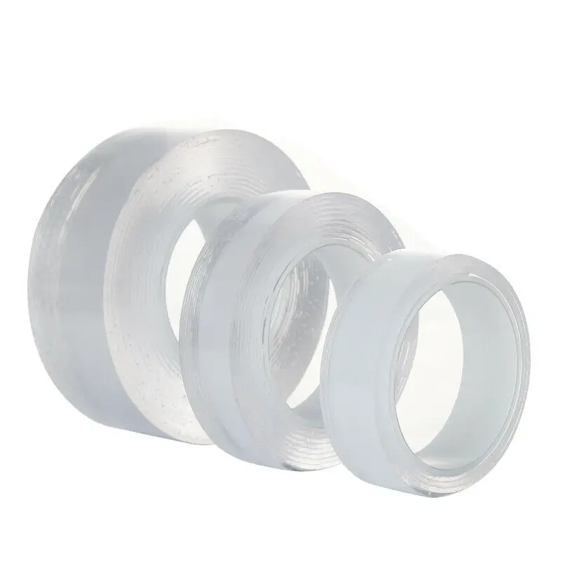 Многофункциональные нано клейкие моющиеся невидимые гелевые прокладки 1/3/5 м