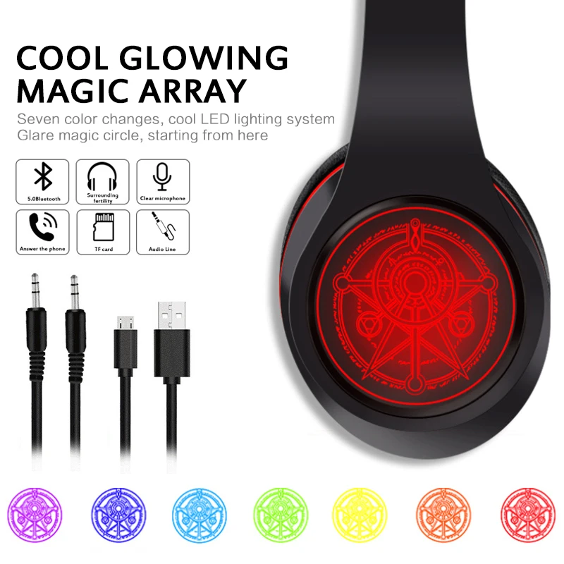 Волшебный Массив Спортивная Складная гарнитура Bluetooth Сабвуфер для Мобильный