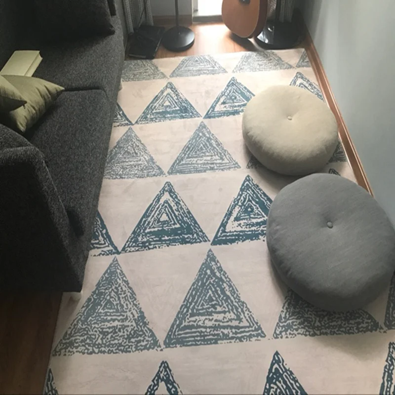 Скандинавский современный ковер детская комната гостиная стол полный спальня