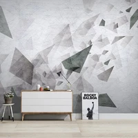 custom 3d wallpaper nordic abstract geometric modern living room tv background wall art mural papel de parede home decor fresco