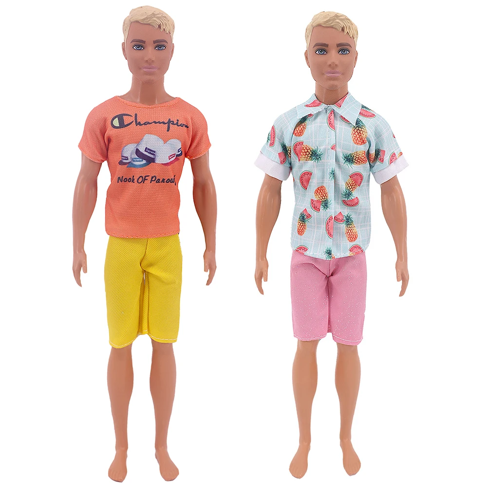 Одежда для куклы Кена Повседневная повседневный костюм свитшот брюки мужчин 11 8
