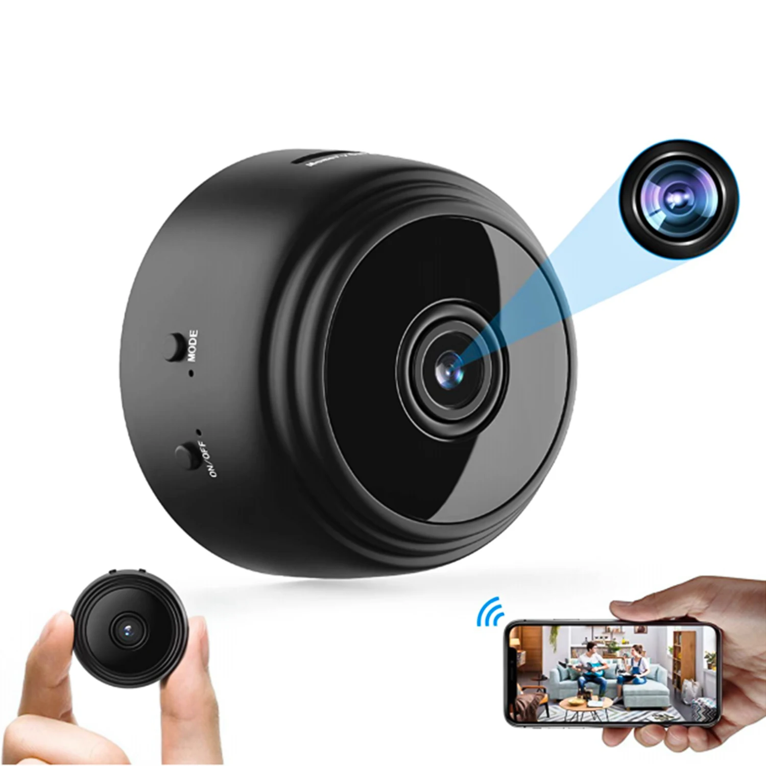 Mini Camera 720P  IP Camera Smart Home Security Night Virsion Magnetic Wireless Mini Camcorder Surveillance Wifi Camera