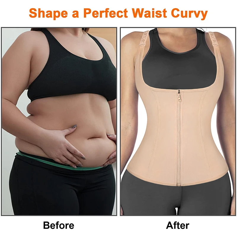 Women Waist Trainer Body Shaper Corset Top Slimming Sheath Woman Flat Belly High Compression Modeling Strap Shapewear Underwear