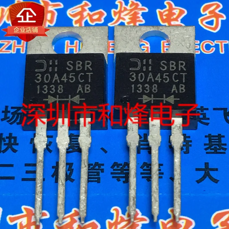 

Оригинал 10 шт./SBR30A45CT TO-220 45V 30A