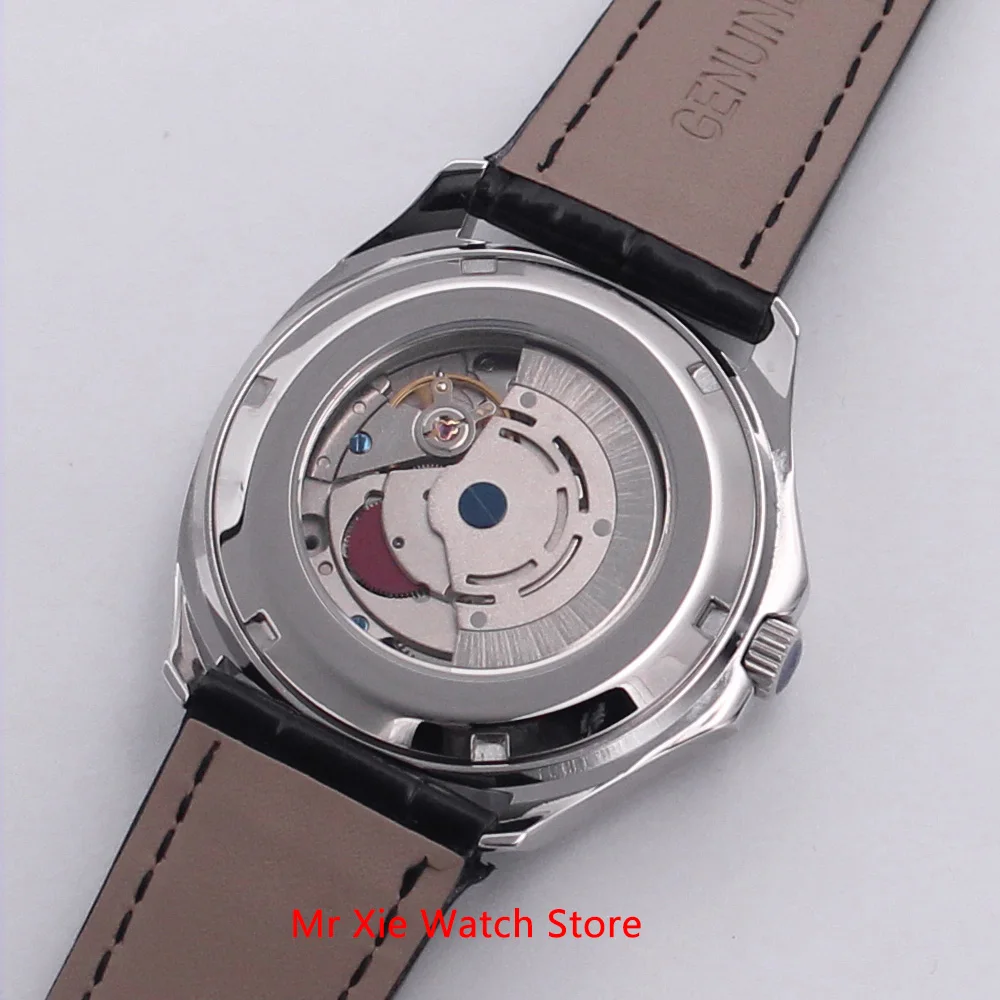 Мужские автоматические механические часы Bliger 40 мм роскошный брендовый ремешок