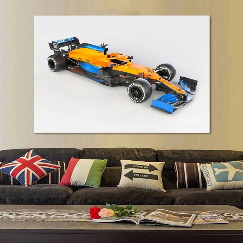 Ferraris F1 спортивный автомобиль гоночные автомобили постеры настенные