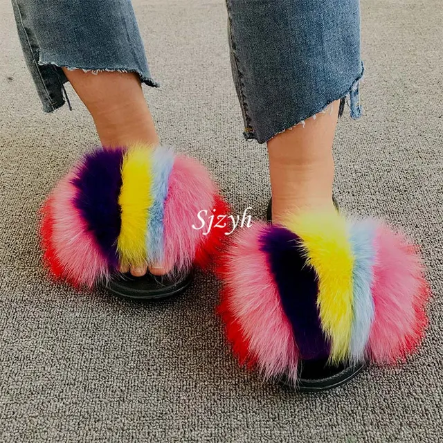 Wholesale fluffy slippers Clearance
