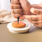 Мини-поворотный круг для рисования из полимерной глины, 10 см