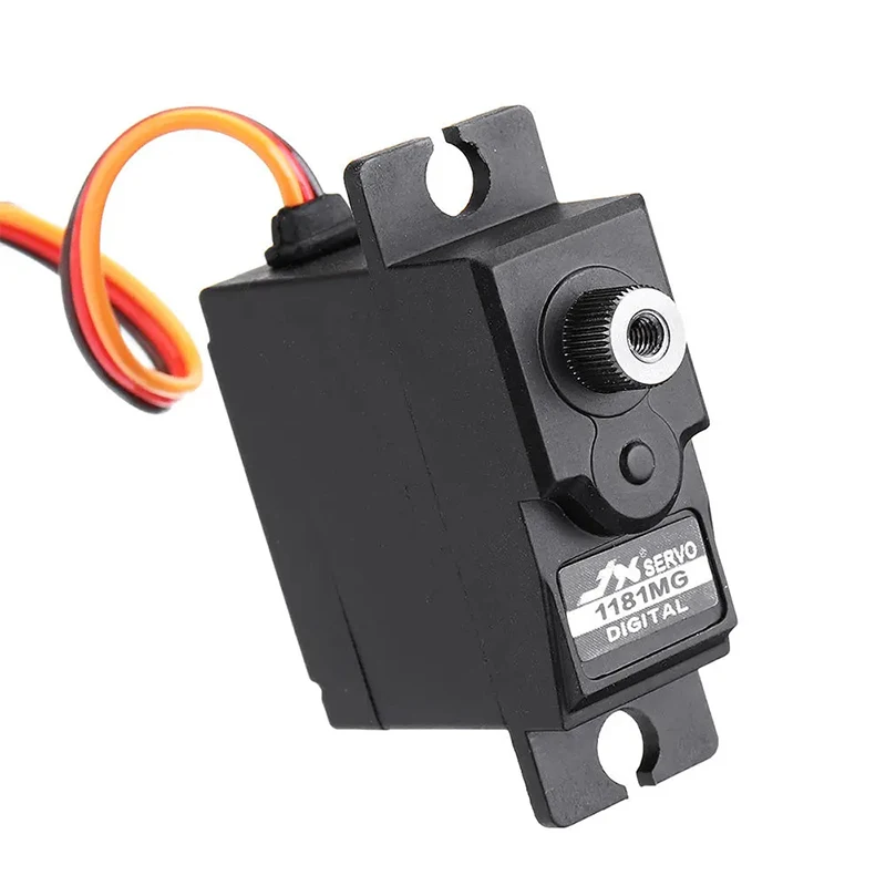 jx servo 1181mg wpl rc car truck servo 17g 35 kg для b1 b16 b24 c24 116 rc car gear из нержав