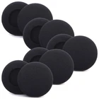 10 шт. 50 мм мягкая губчатая повязка на голову подушка для наушников Сменный Чехол для гарнитуры