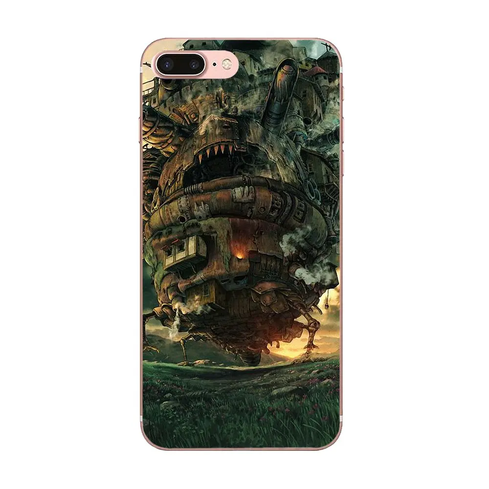 Мягкий мобильный чехол для Xiaomi CC9E Mi3 Mi4 Mi4i Mi5 Mi 5S 6 6X 8 9 SE Play Plus Pro Lite A1 Mix 2 Note 3 с принтом "Ходячий замок".