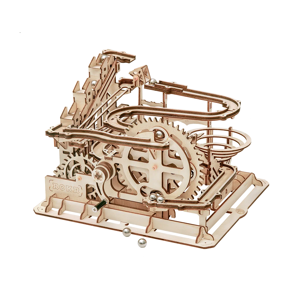 

Деревянная 3d-модель Robotime Marble Run, конструктор, колесо для сборки, игрушка, подарок для детей, 4 вида