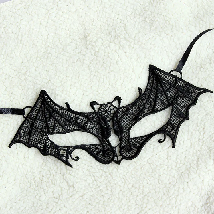 Черная Сексуальная кружевная маска для женщин и девушек Женская взрослая