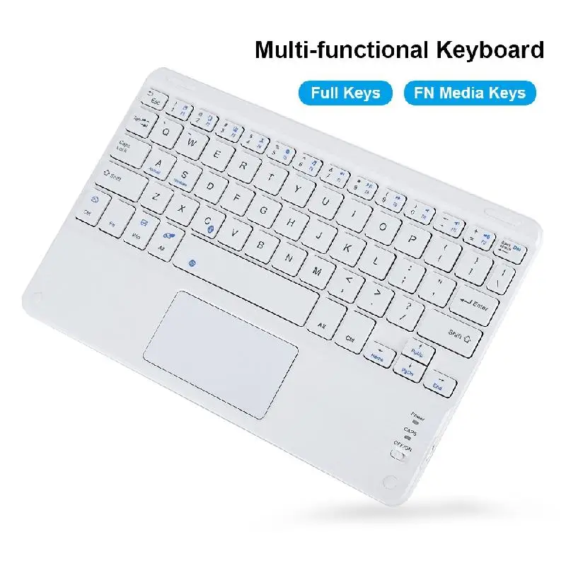 Мини ультра-тонкая беспроводная Bluetooth клавиатура для Android IOS Windows Планшет IPad