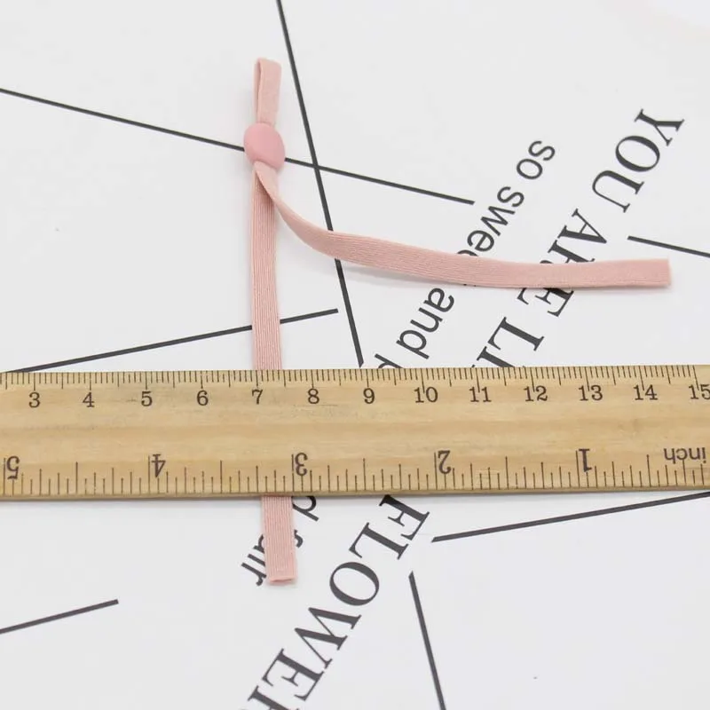 50 шт. ширина 5 мм маска резинка повязка для ушей Регулируемый силиконовый ремешок