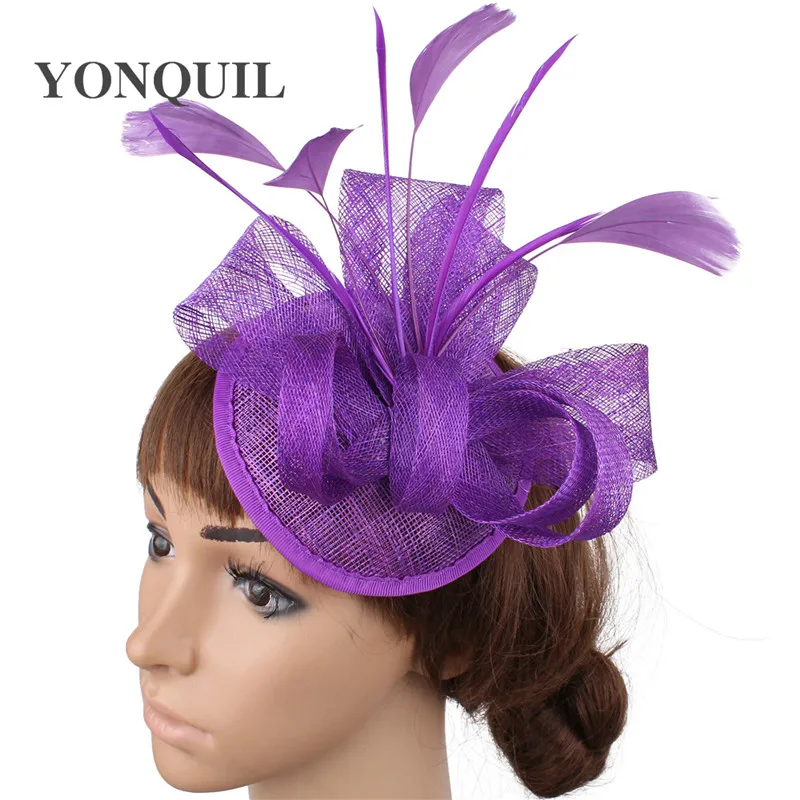 Свадебный головной убор Свадебные Шапки и ткани с цветочным принтом повязкой