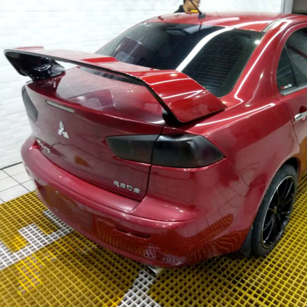 ABS пластиковый задний спойлер багажника для Mitsubishi LANCER EVO 2010 2014 первоклассника