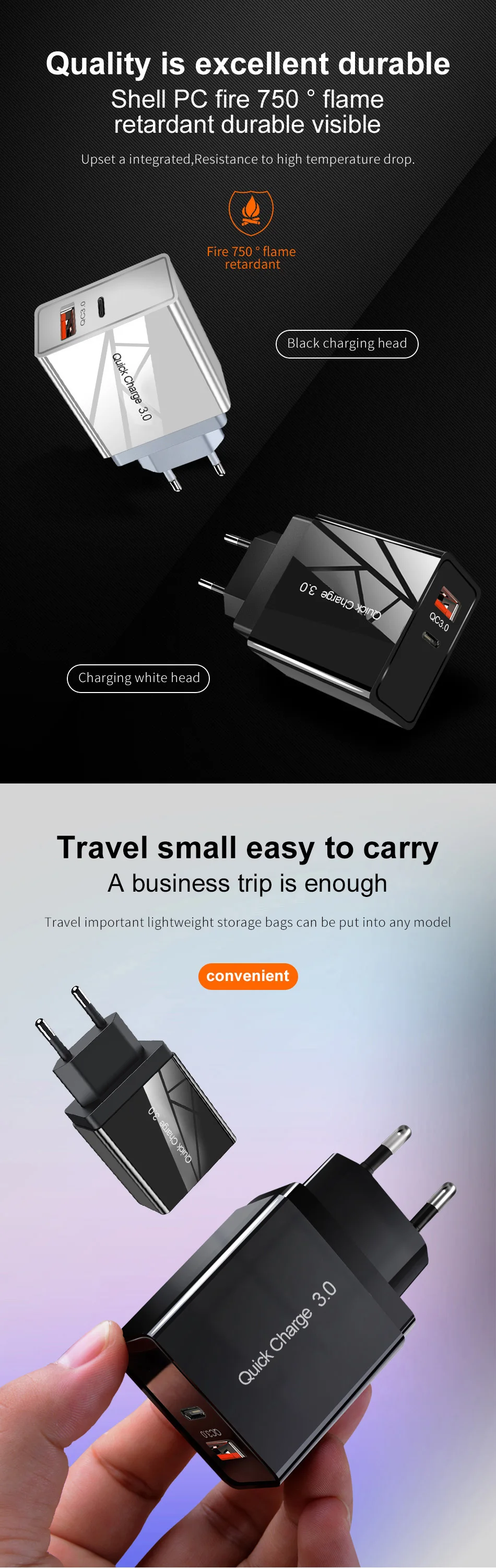 Udyr Quick Charge 4,0 3,0 36 Вт USB зарядное устройство Тип C QC 4,0 3,0 зарядное устройство для samsung S10 plus PD 3,0 быстрое зарядное устройство для iPhone 11 Pro
