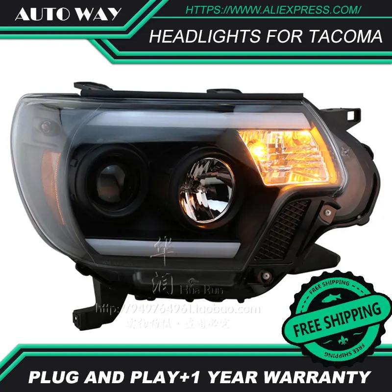 Чехол для автомобильной фары Toyota Tacoma 2012-2015 светодиодные H7 D2H Hid Angel Eye Bi Xenon Beam |