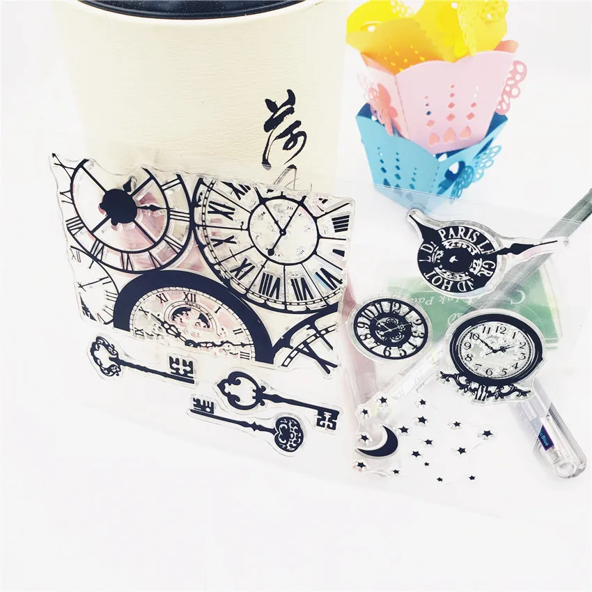 Горячая Распродажа прозрачные штампы для ключей/силиконовые уплотнения