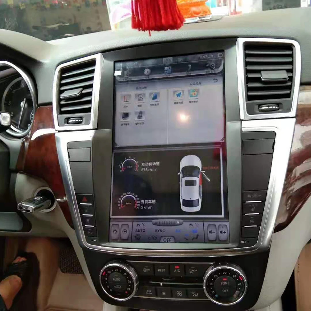Автомобильный мультимедийный плеер ZJCGO стерео GPS радио навигация экран Android для