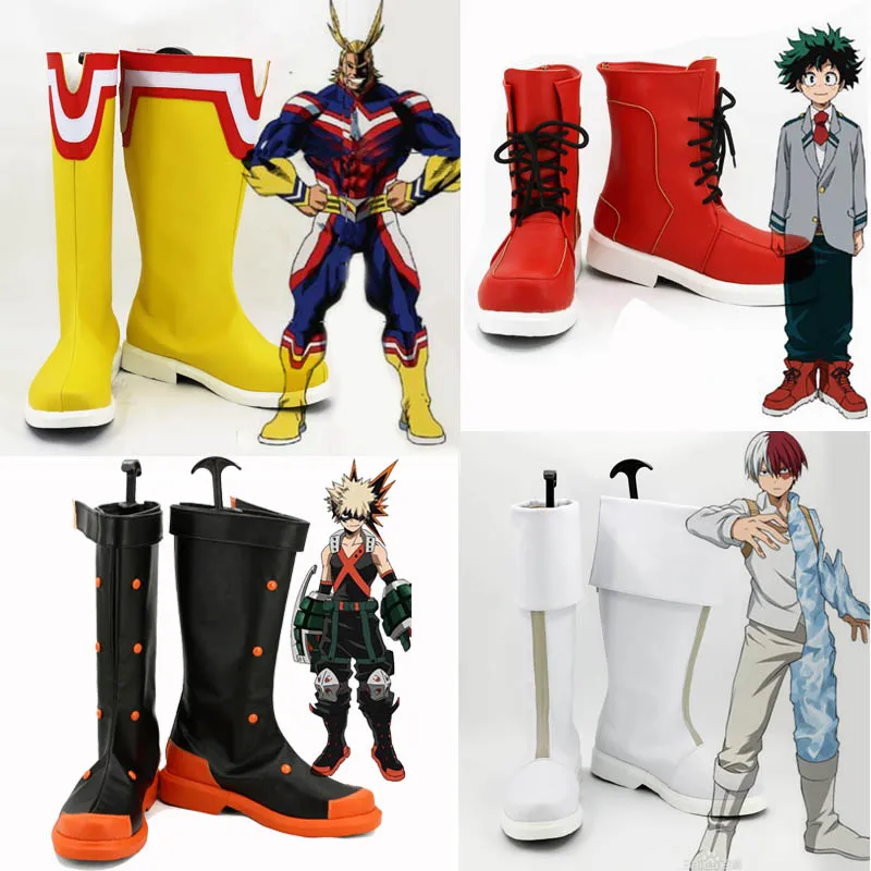 

Обувь для косплея аниме «Моя геройская Академия» Midoriya All May шото Тодороки, ботинки «Моя геройская Академия» на заказ, бесплатная доставка