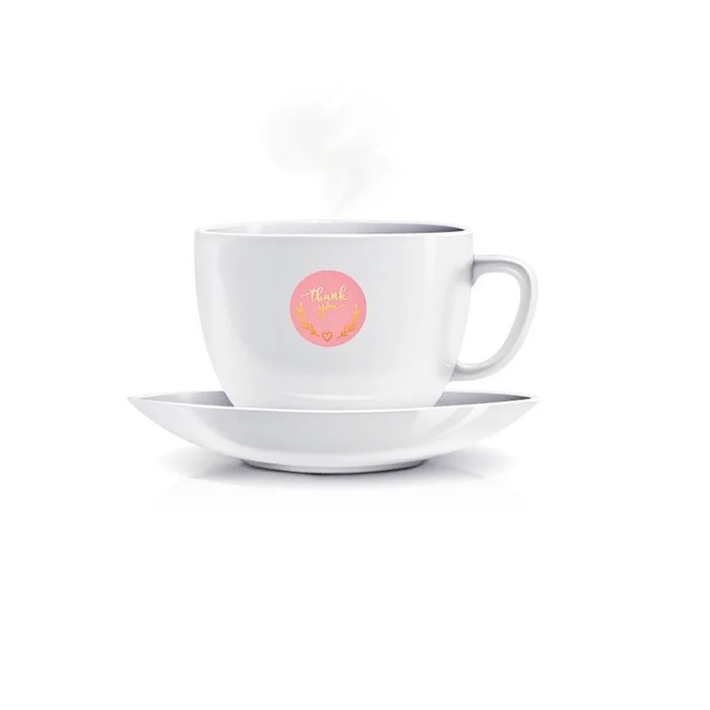 

500 pcs Labels Thank you Stickers Round Wedding Stickers for Party Favors Decoration Envelope Seals Stationery Stickers