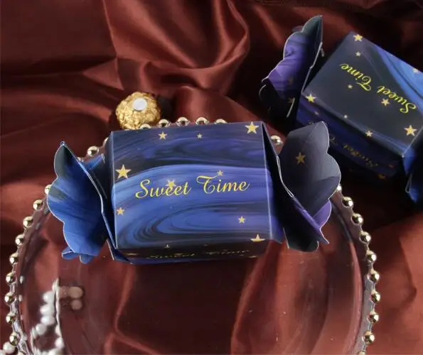 20 шт./лот Подарочная коробка с милым цветком и единорогом для вечеринки упаковка