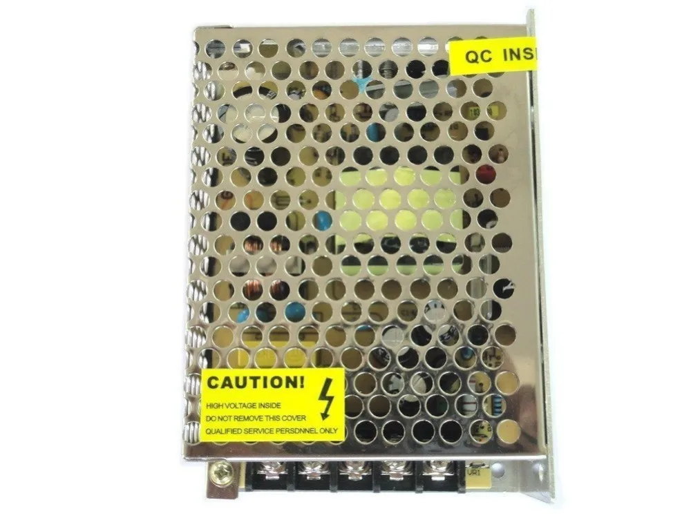 12В 5А 60 Вт Светодиодный драйвер постоянного тока адаптер питания трансформатор