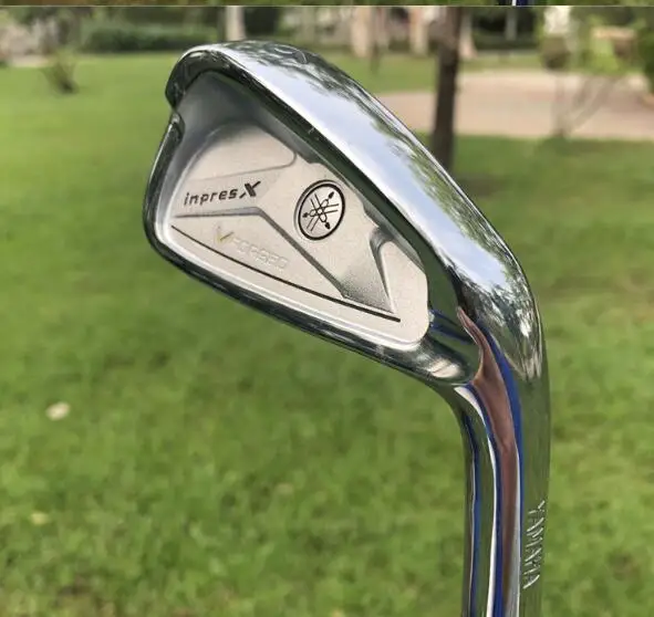 Головка для гольфа YamahaGolf Утюги 4-9 P клюшки для гольфа кованые железные клюшки для гольфа стальной вал с крышкой головы