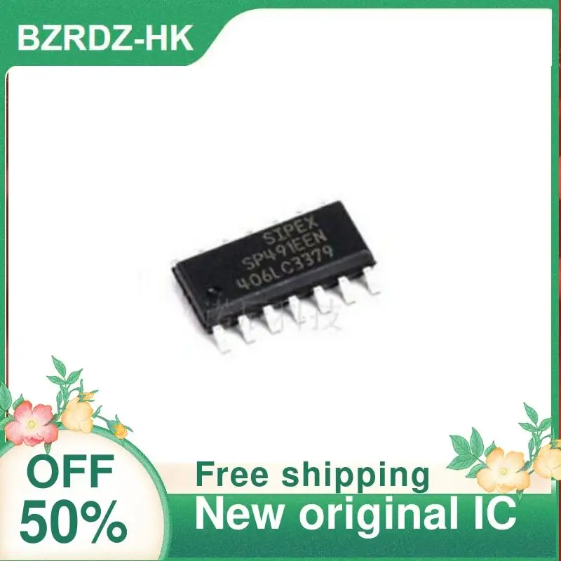 

5PCS/lot SP491EEN SOP14 New original IC