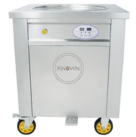 45cm round pan fried ice cream machinefry ice cream roll maker for yogurt with intelligent temperature control