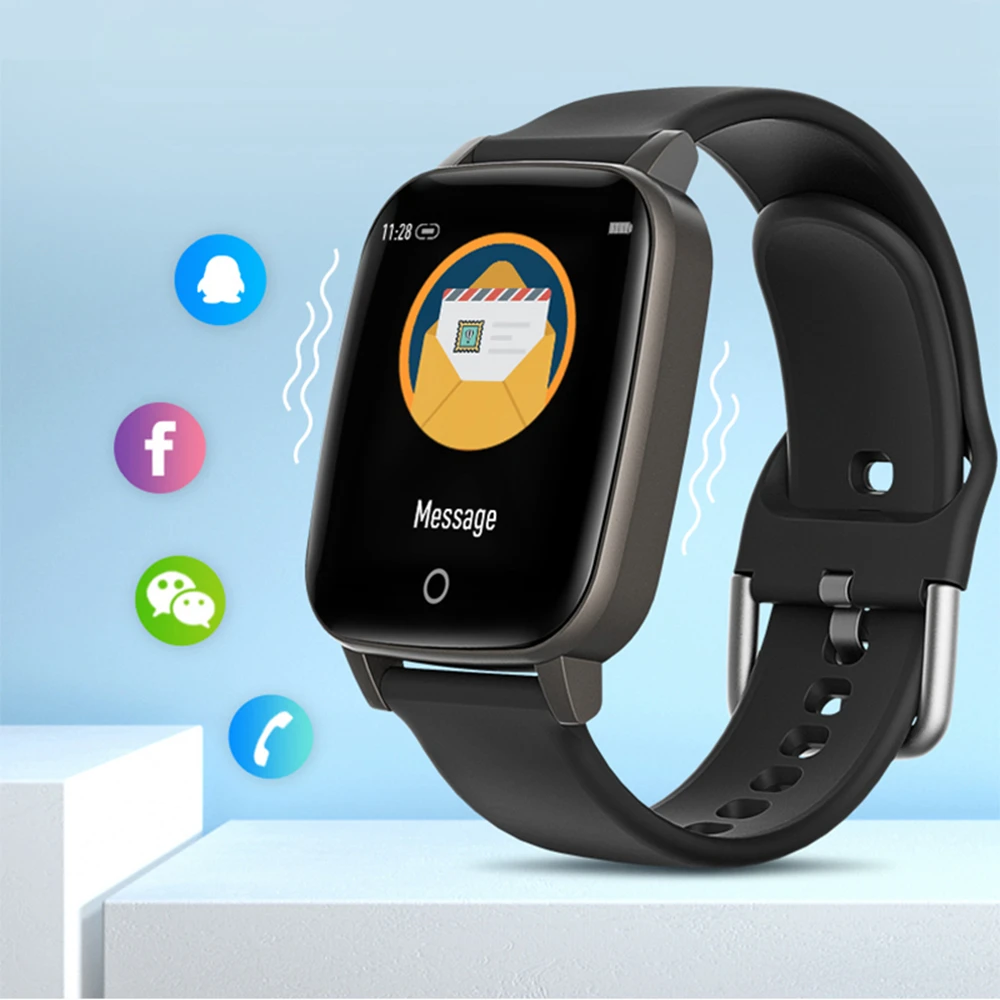 

Lokmat Thermometer SmartWatch Men Sport Waterproof Information Reminder Bluetooth Outdoor men Fitness tracker smart watch Women