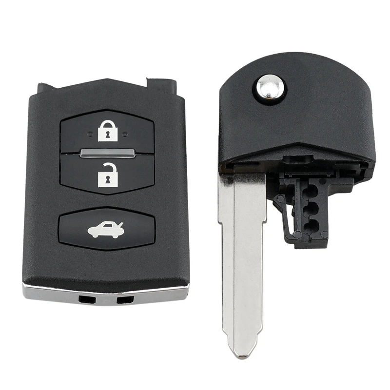 

Car Smart Remote Key 3 Button 433MHz 80 Bit 63 Chip Fit for Mazda 3 M3 Axela 6 M6 Atenza SKE126-01