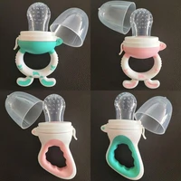 infant nipple soother cute toddler kids pacifier baby silicone pacifier feeder for fruits food dummy portable baby cute pacifier
