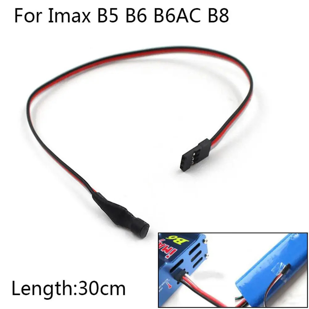 Кабель зарядного устройства с датчиком температуры RC для Imaxed B5 B6 B6AC B8|Детали и
